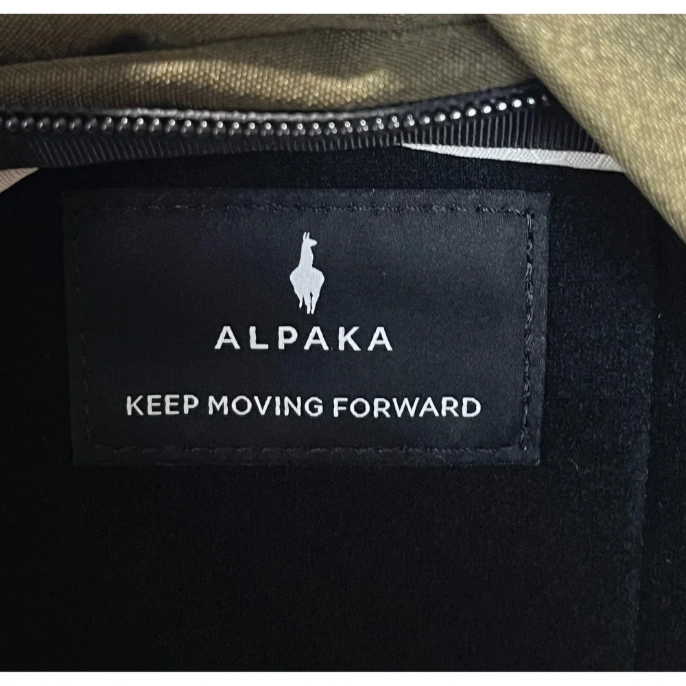 ALPAKA Metro Backpack 12L Army Green Axoflux 300D Laptop Bag Travel New